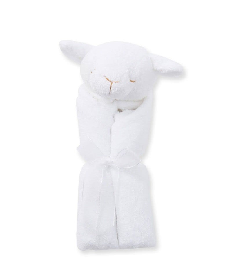 Angel Dear - White Lamb, Blankie - Image 1